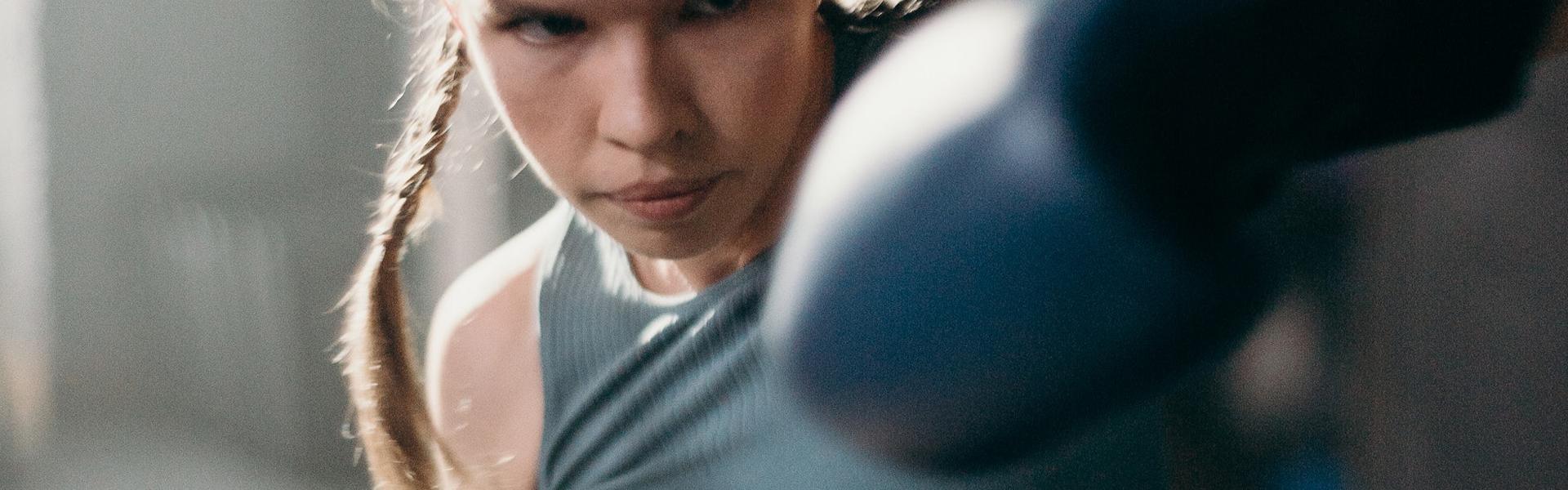 Boxing girl